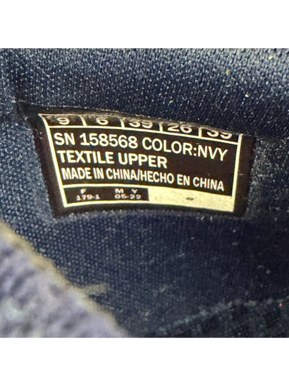 Skechers Cleo Sparkle Wedge Comfort Shoes Womens 9 Navy Blue Embellished - Picture 8 of 10